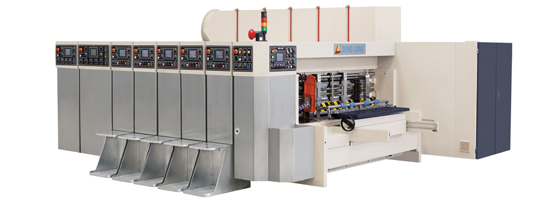 INOVA-TP618     印諾威-“開合式、吸附上印”自動高速印刷開槽模切機
